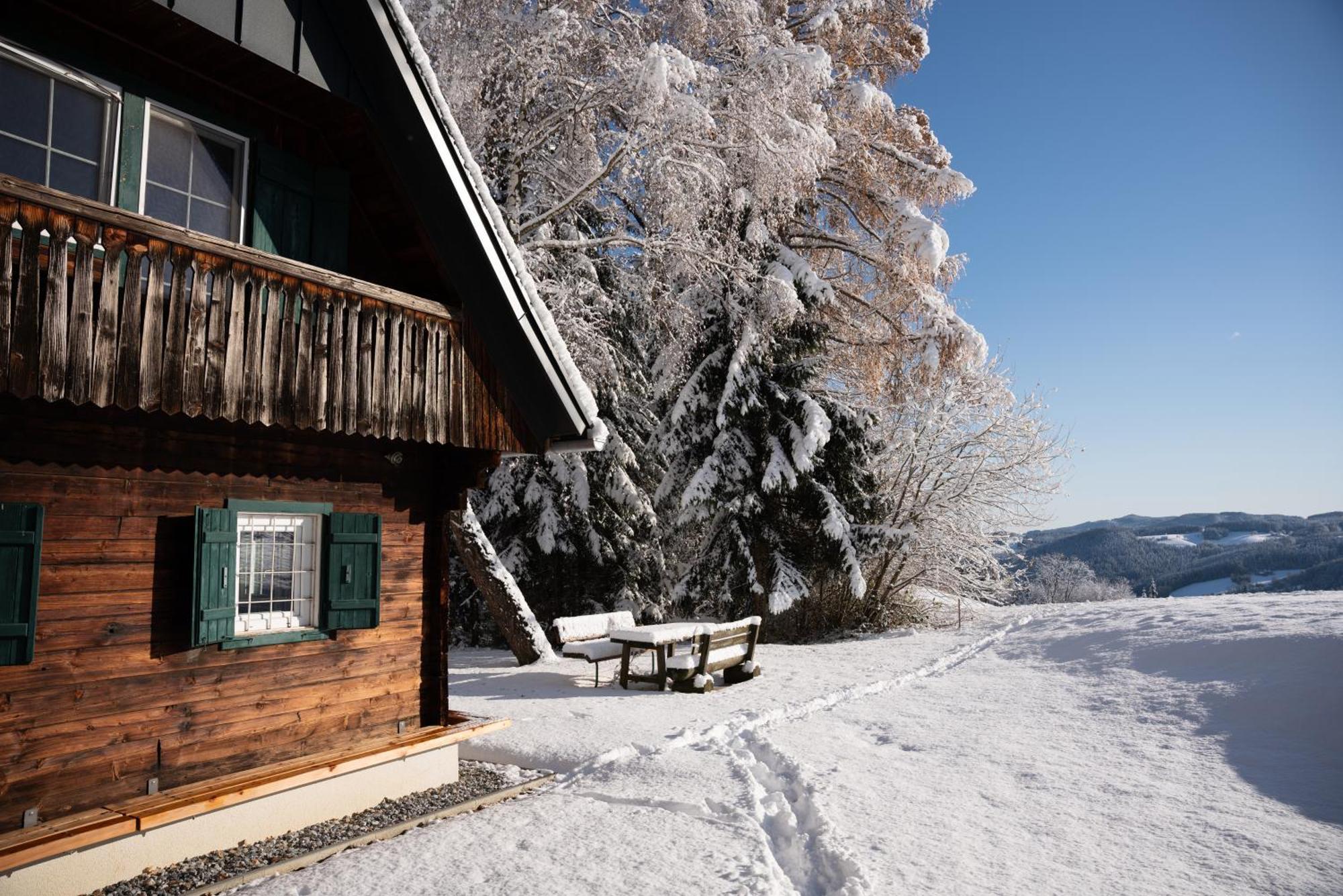 Gregor'S Ferienhaus Im Wald Edelschrott Екстер'єр фото